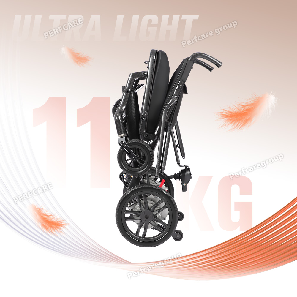 Outdoor Power Wheelchair - Trending 2025 Carbon Fiber Foldable Lightweight