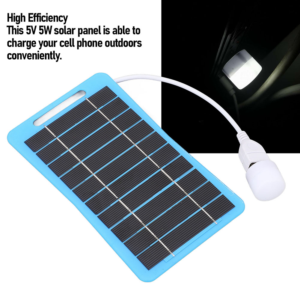 Outdoor Power Board - Polycrystalline Silicon Solar Panels 5W5V USB