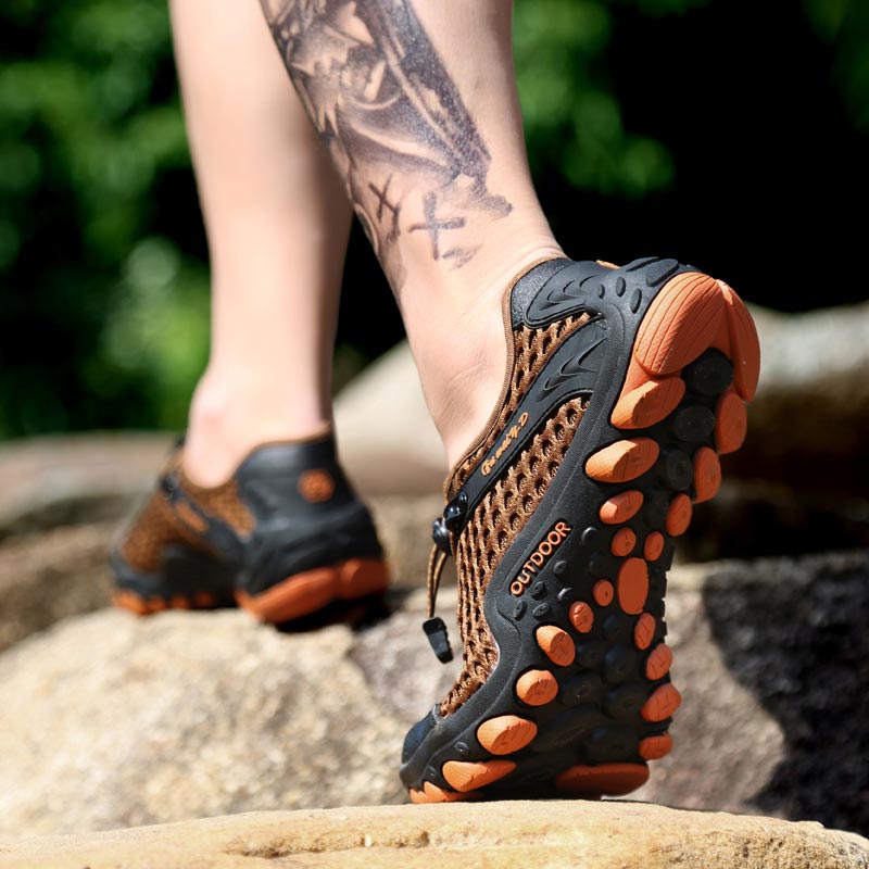 Outdoor Power Deals - trekking mountain mens sports shoes basket
