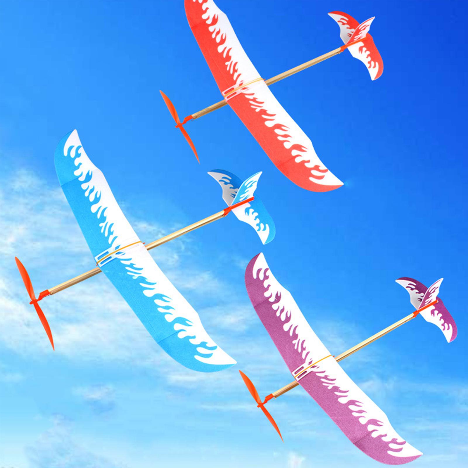 Outdoor Power Kit - Rubber Band Airplanes Powered Glider Aircraft