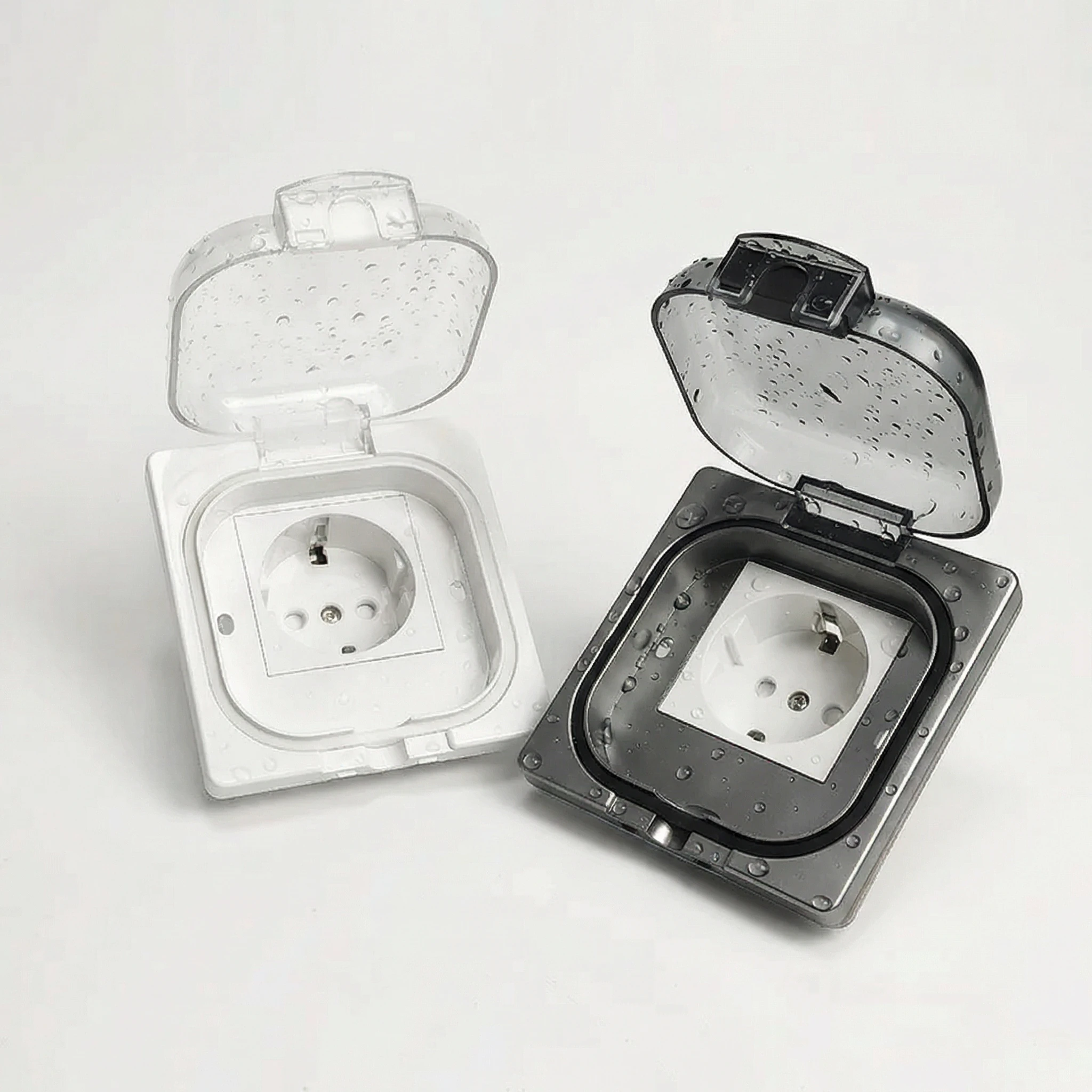 Outdoor Power Receptacle - IP65 Waterproof Outdoor Socket- 16A High