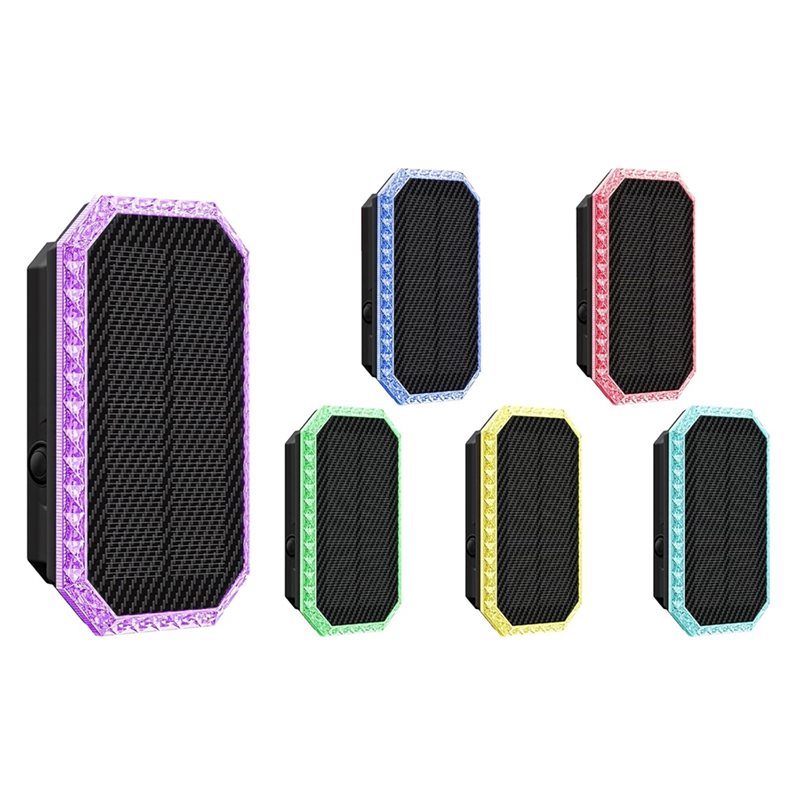 Outdoor Power Direct - AB66-6PCS RGB Solar Fence Lights Outdoor