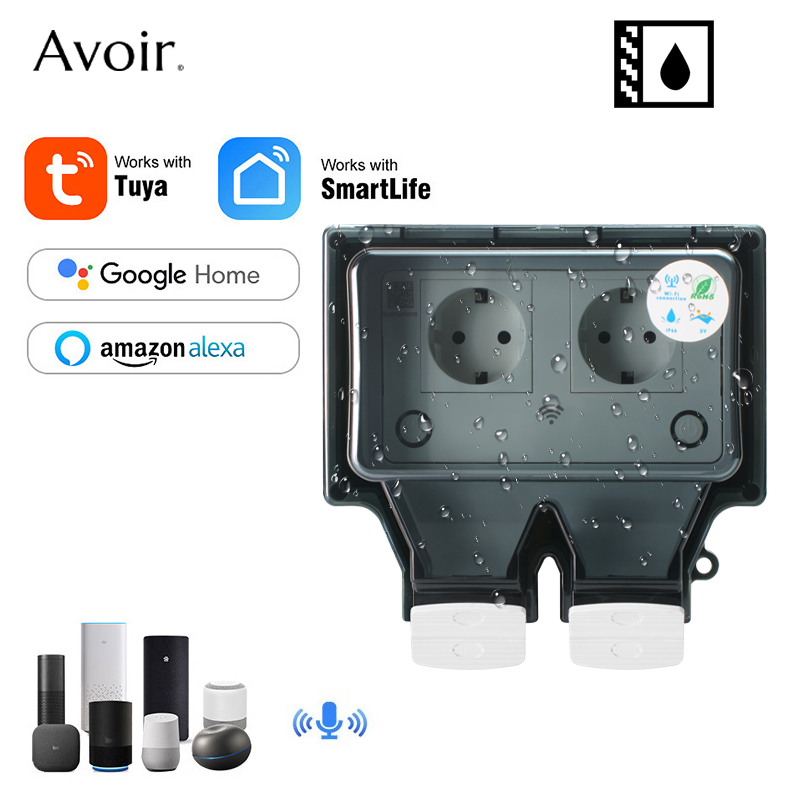 Avoir Tuya Wall Electrical Soc - огляд і ціна Outdoor Power Solutions