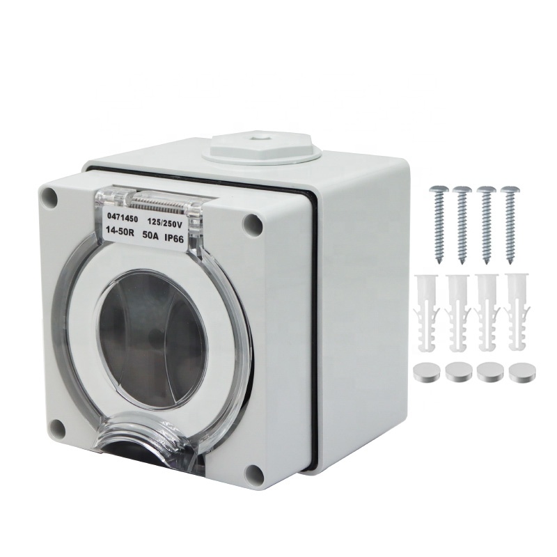 50 Amp Generator RV Power Inle - огляд і ціна Outdoor Power Receptacle