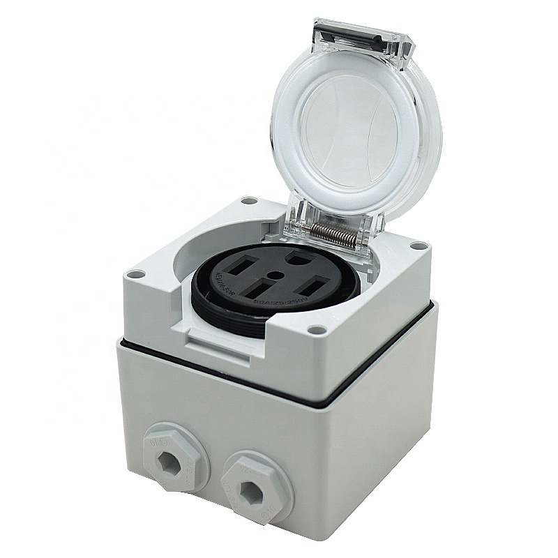 50 Amp Generator RV Power Inle - огляд і ціна Outdoor Power Receptacle