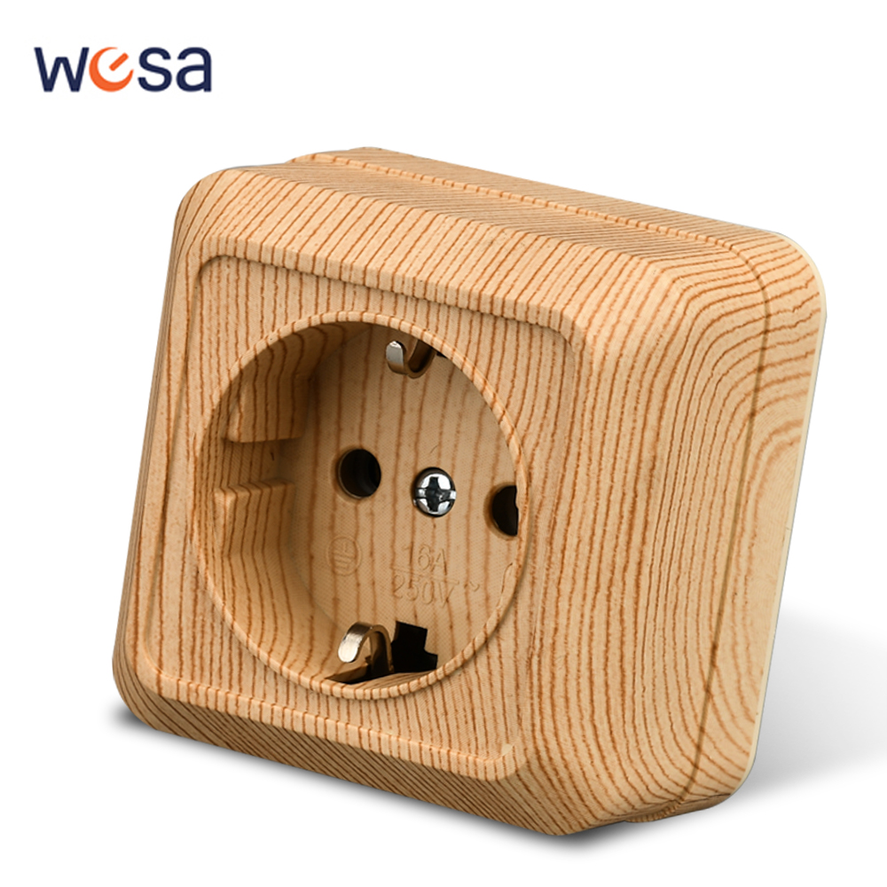 WESA Wood Wall Surface Socket  - огляд і ціна Outdoor Power Solutions