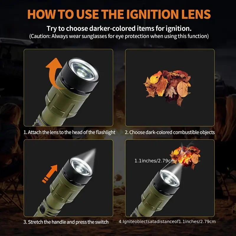 Ultra Powerful Flashlight Conc - огляд і ціна Outdoor Power For Camping