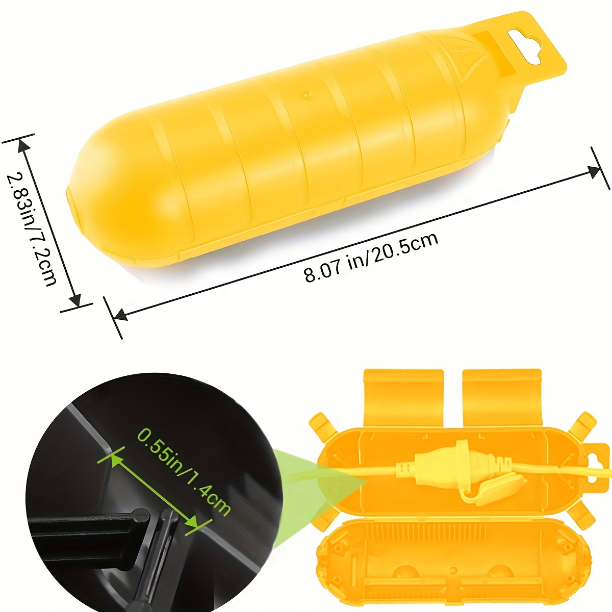 Extension Yellow Cord Safety C - огляд і ціна Extension Cord Outdoor