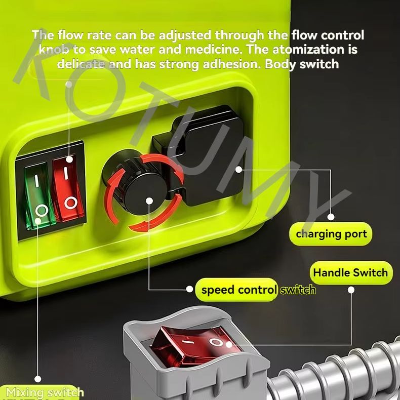 20L High-pressure Lithium Batt - огляд і ціна Electric Sprayer Backpack