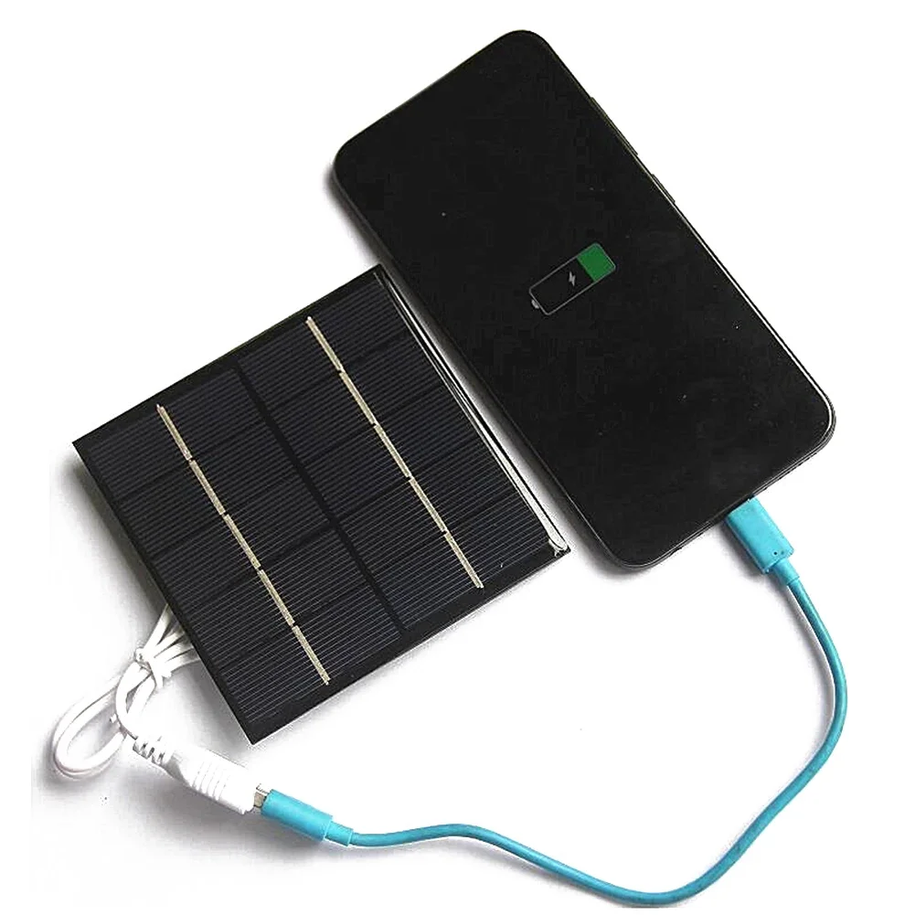 5W 5V Solar Panel Solar Batter - огляд і ціна Outdoor Power Board