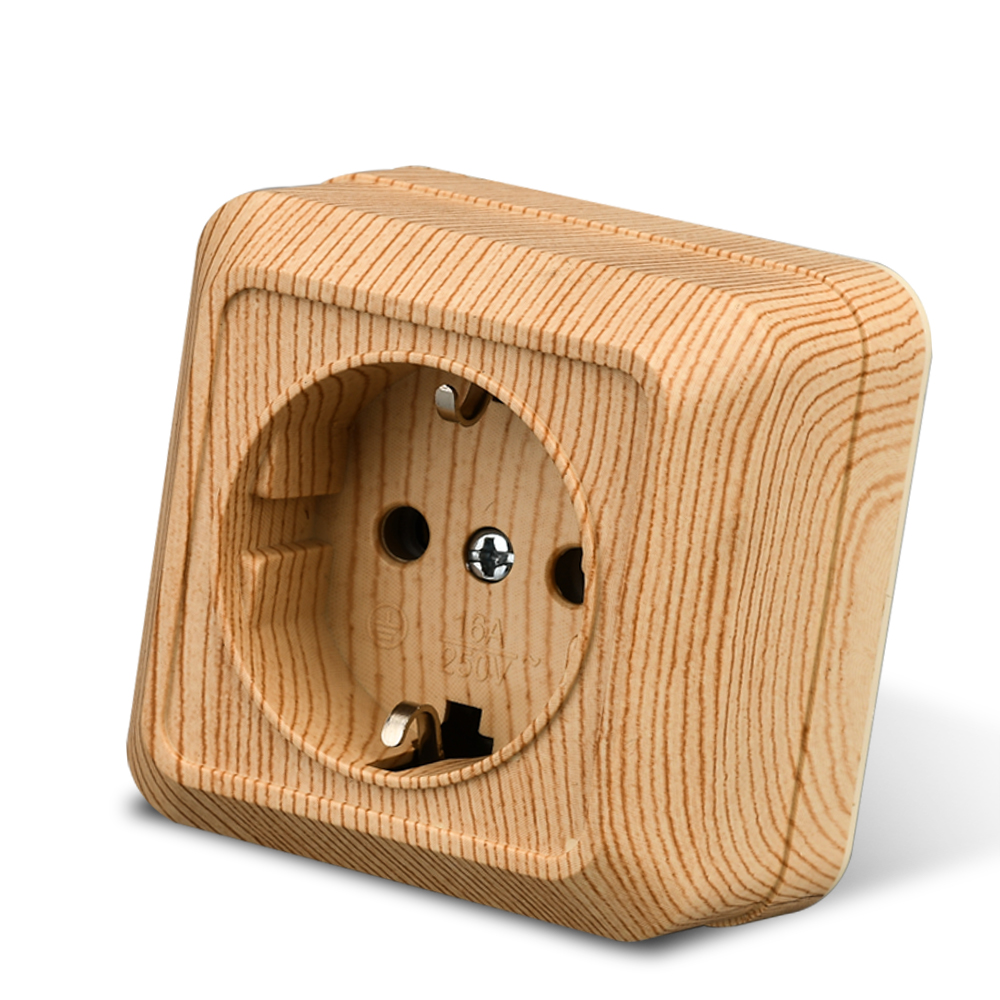 WESA Wooden Wall Surface Socke - огляд і ціна Outdoor Power Solutions