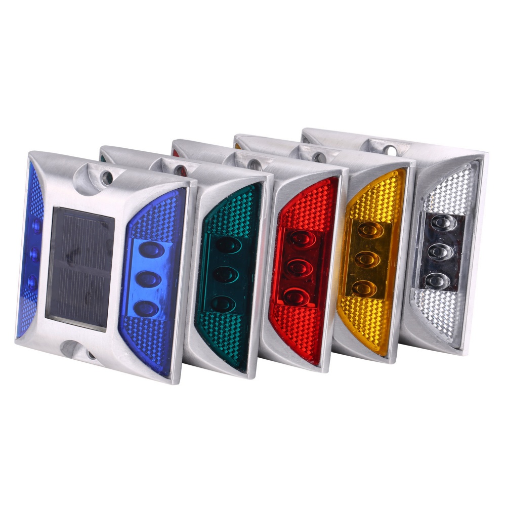 LED Solar Power Ground Marker  - огляд і ціна Outdoor Power New Roads