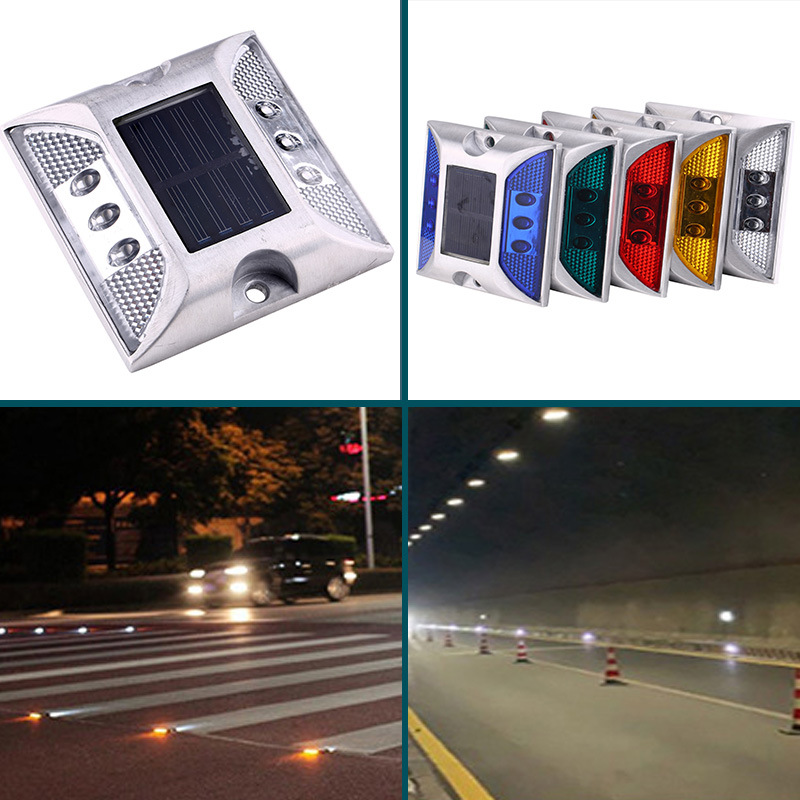 LED Solar Power Ground Marker  - огляд і ціна Outdoor Power New Roads
