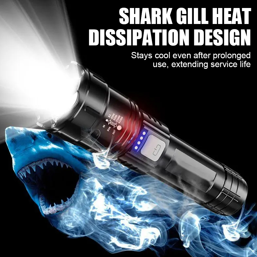 High Power P50 LED Flashlight  - огляд і ціна Outdoor Power For Camping