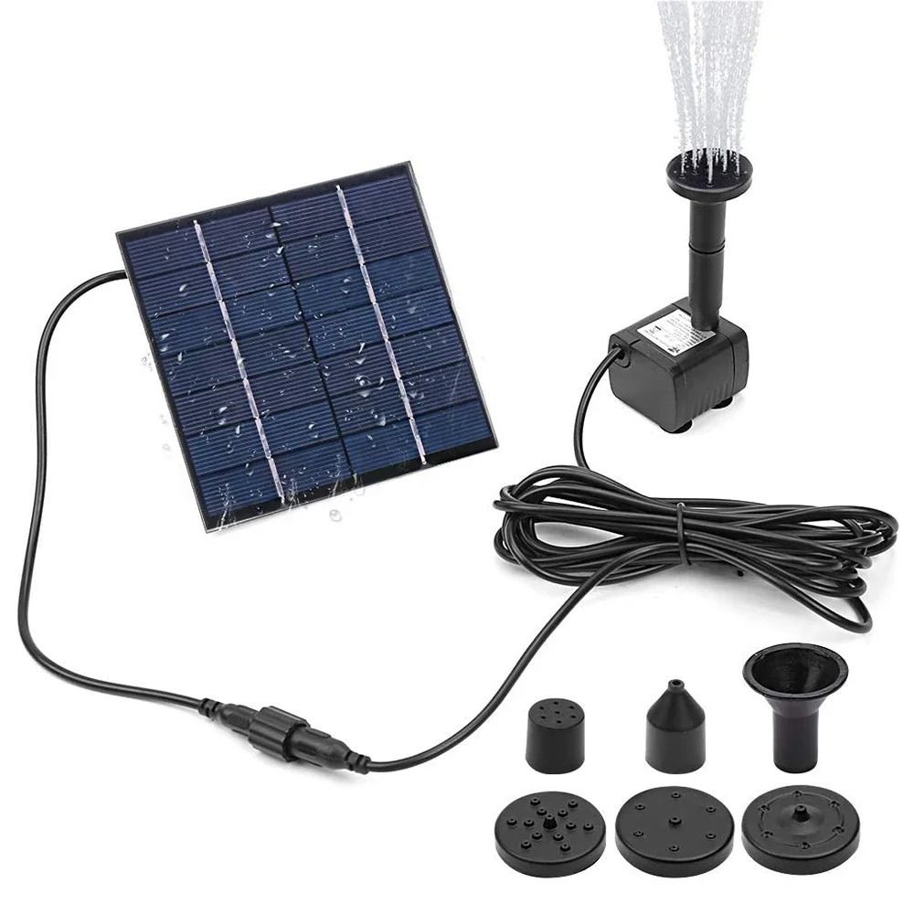 1.4W Mini Solar Fountain Pump  - огляд і ціна Outdoor Power Kit