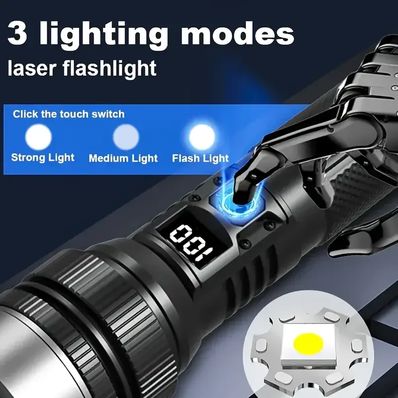 900000LM Powerful LED Flashlig - огляд і ціна Outdoor Power Works