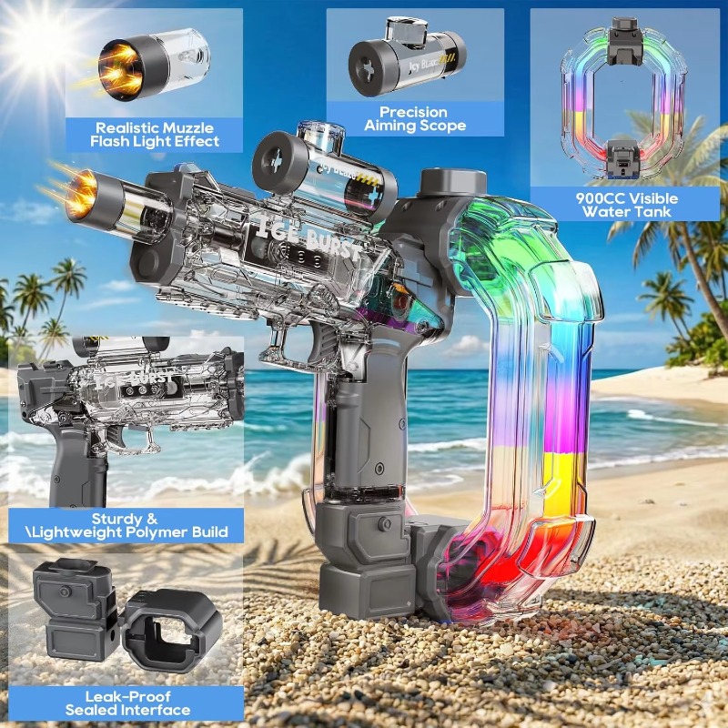 LED Ring-shaped Electric Water - огляд і ціна Outdoor Power Wash