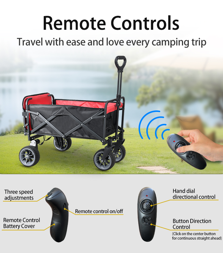 Electric Camping Wagon Cart Fo - огляд і ціна Outdoor Power For Camping