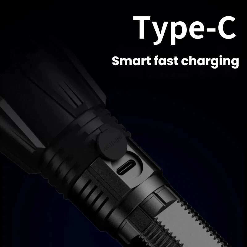 High-power P90 LED Flashlight  - огляд і ціна Outdoor Power For Camping
