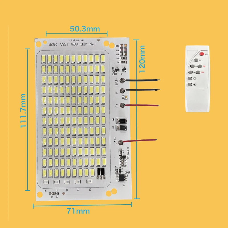 1Pcs 10W-600W LED Outdoor Sola - огляд і ціна Outdoor Power Board