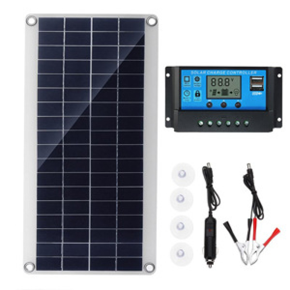10W Solar Panel System For RV  - огляд і ціна Outdoor Power Kit