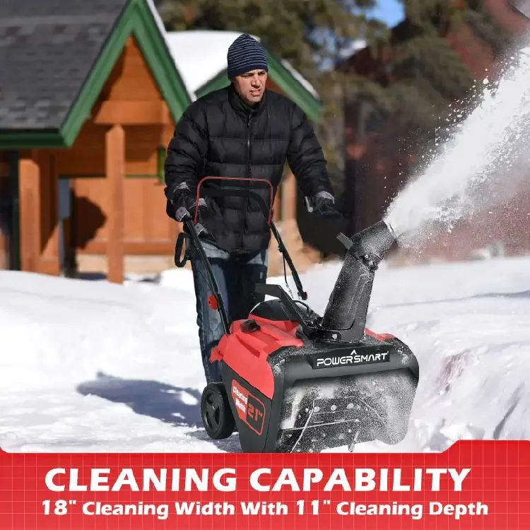 -USA Warehouse PowerSmart Gas  - огляд і ціна Snow Blower Single