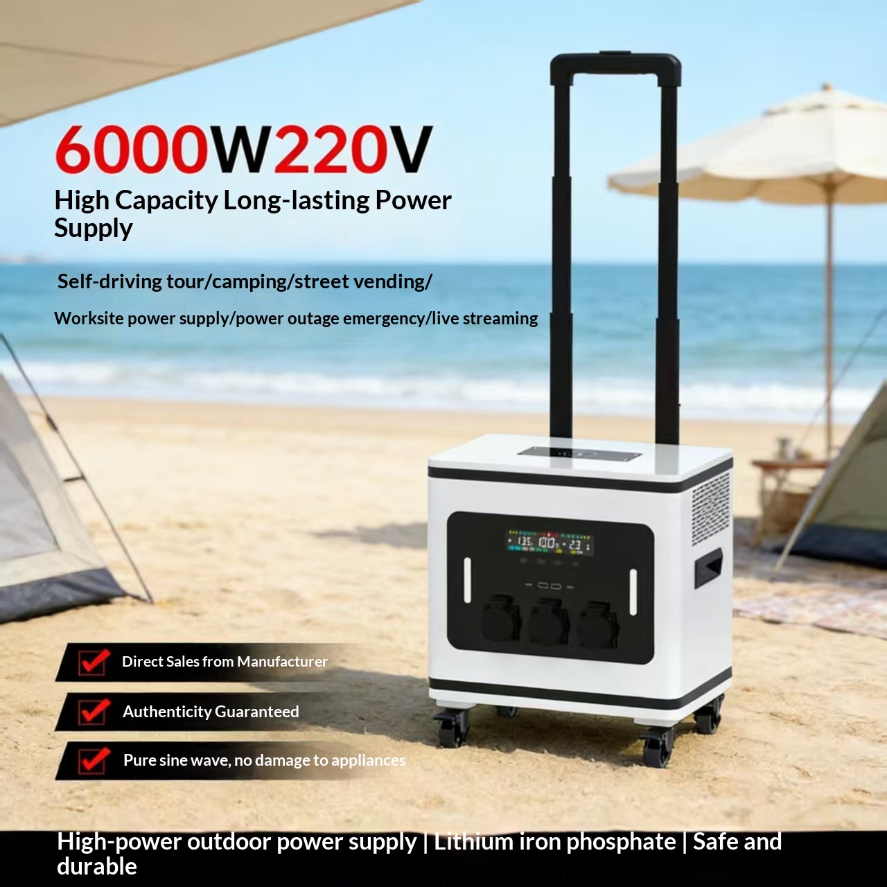Lithium Ion Battery Outdoor Mo - огляд і ціна Outdoor Power For Camping