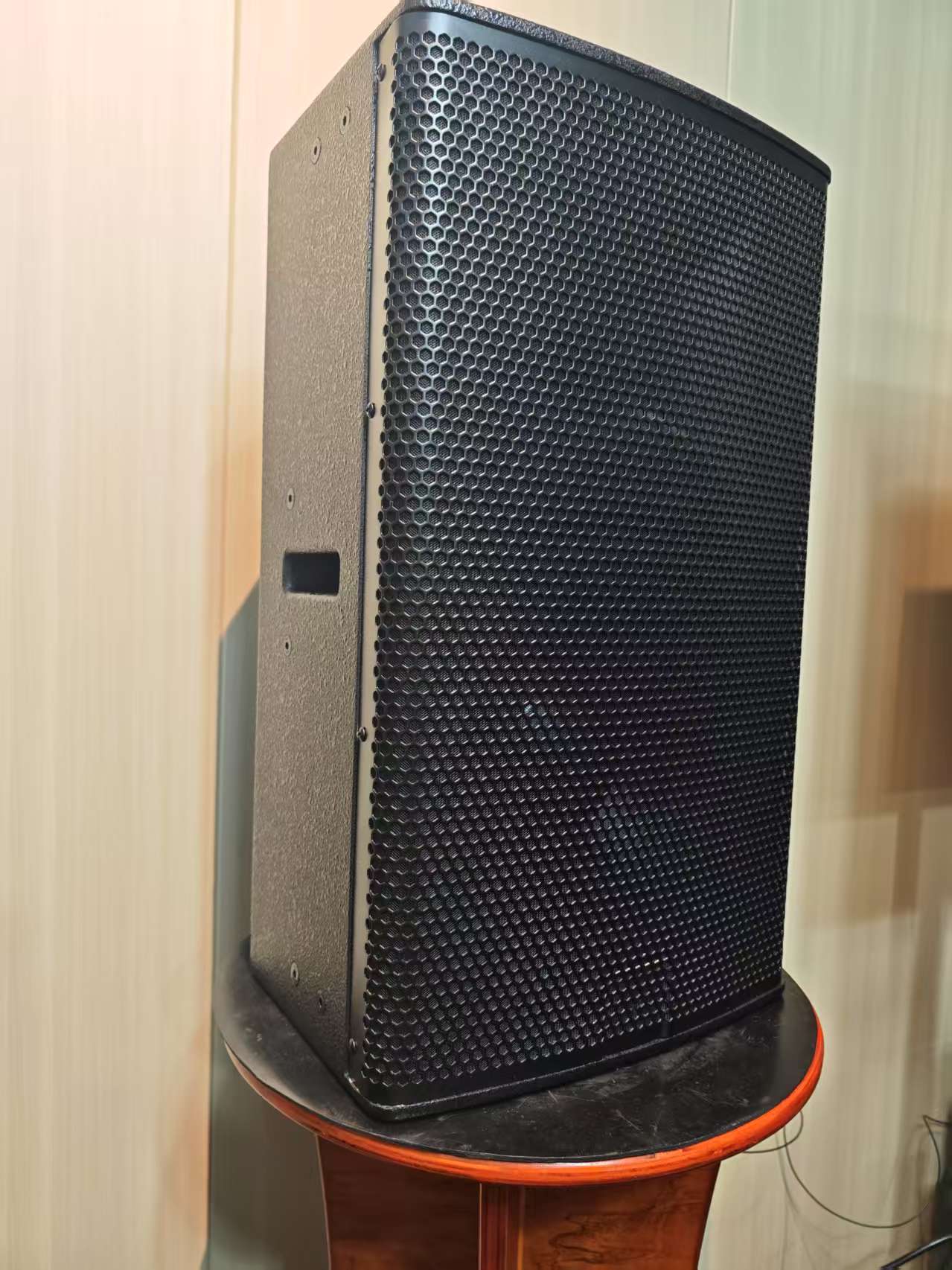 12-Inch Wooden Active Speaker  - огляд і ціна Outdoor Power Direct