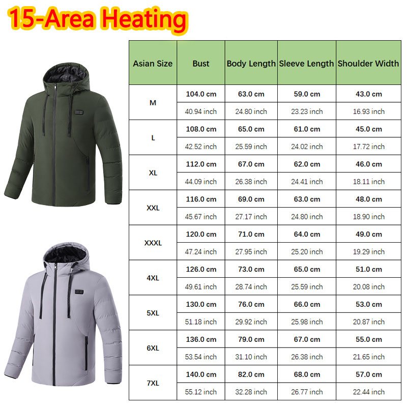 Huelora 11 Area Heated Jacket  - огляд і ціна Outdoor Power Works