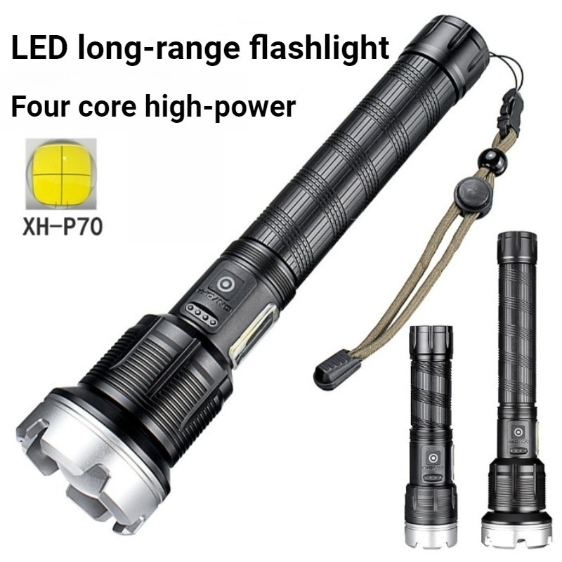 High-power LED Flashlight Tele - огляд і ціна Outdoor Power For Camping