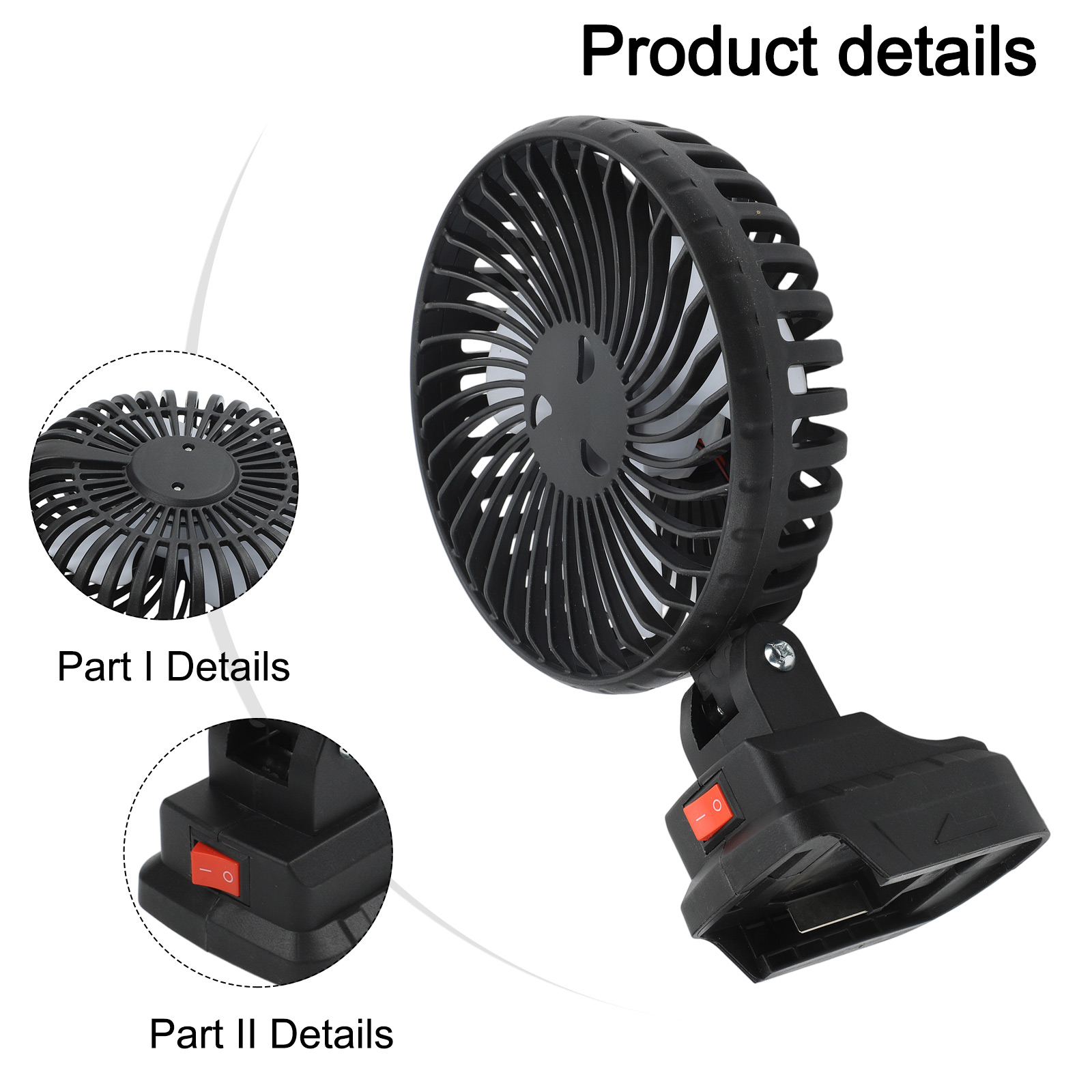 Rechargeable Fan Outdoor Fan C - огляд і ціна Outdoor Power Solutions