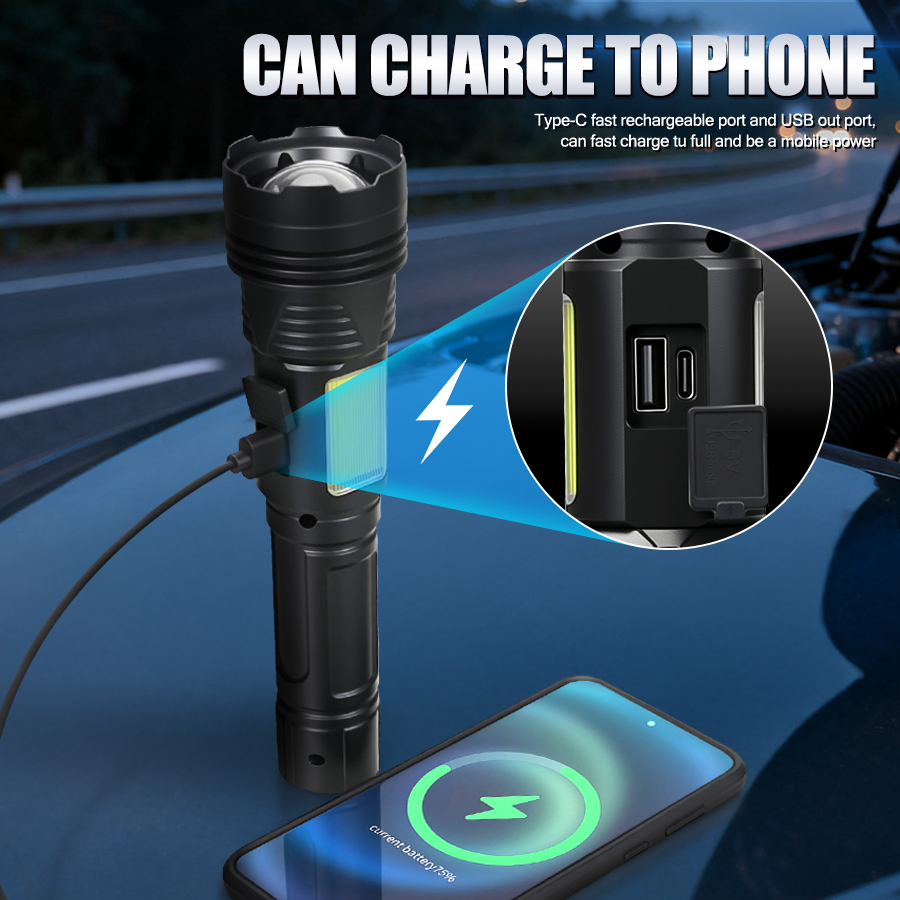 Powerful LED Handheld Flashlig - огляд і ціна Outdoor Power Works