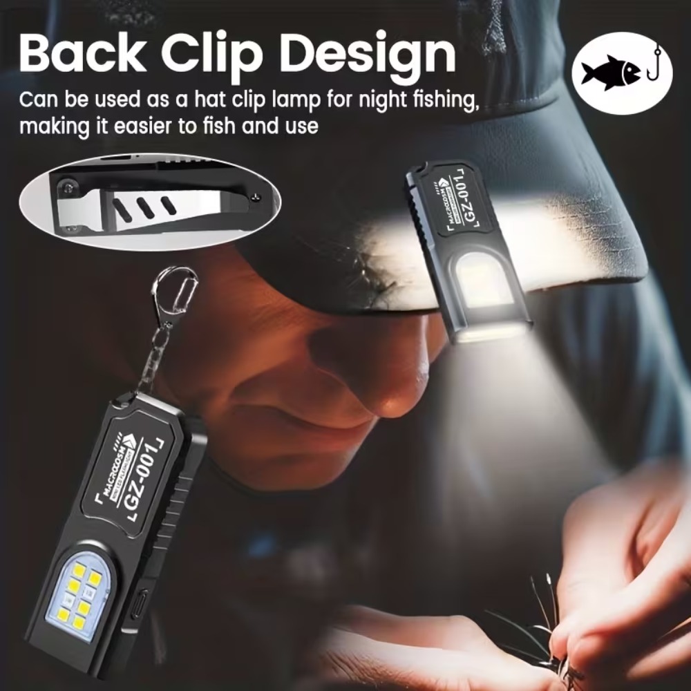 Mini COB LED Keychain Flashlig - огляд і ціна Outdoor Power Works
