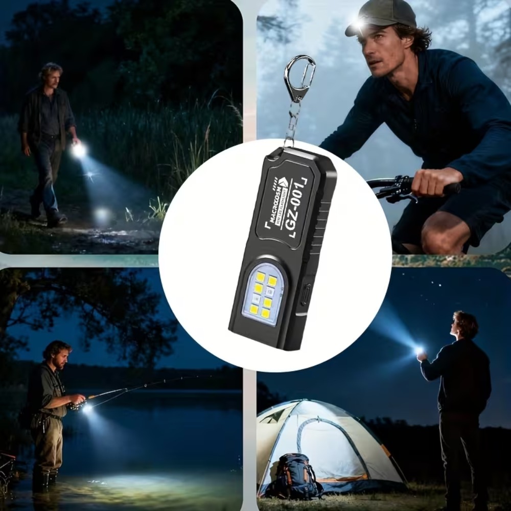 Mini COB LED Keychain Flashlig - огляд і ціна Outdoor Power Works